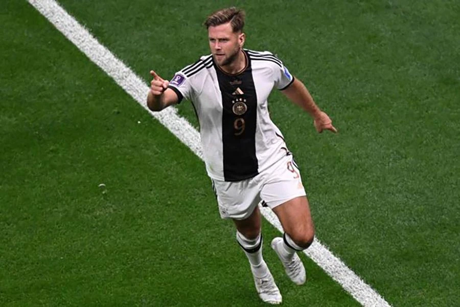 Niclas Fullkrug trở thành người hùng giúp Đức vẫn còn nhiều hi vọng ở World Cup 2022. ẢNH: GETTY