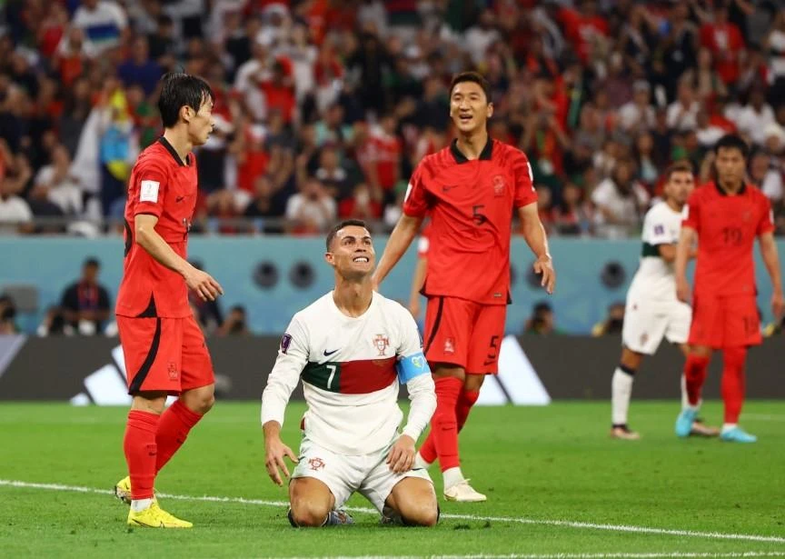Ronaldo không thể hiện được nhiều. Ảnh: Getty