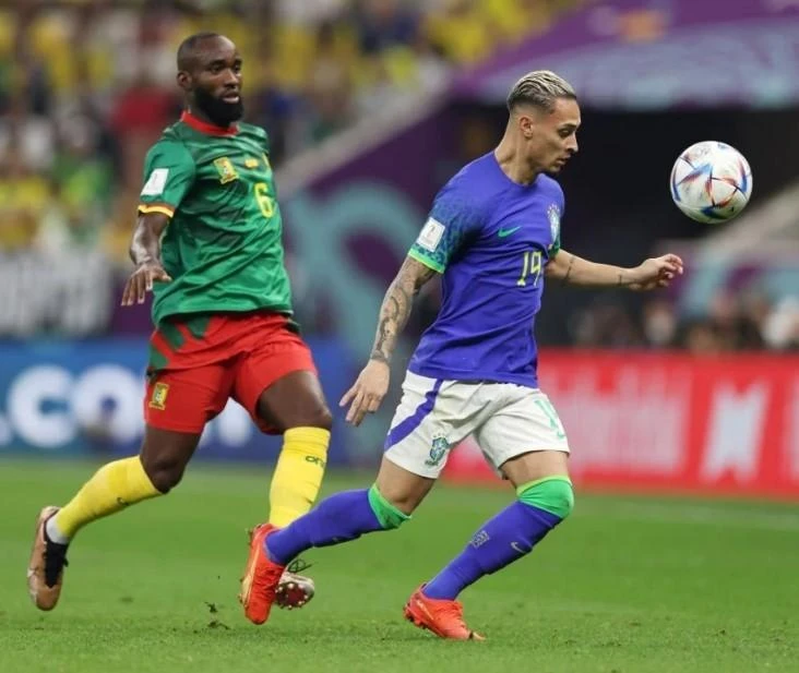 Tung đội hình 2 nhưng Brazil vẫn làm chủ được thế trận. Ảnh: Getty