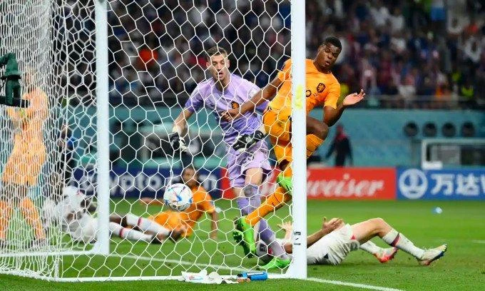 Hà Lan thể hiện đẳng cấp vượt trội so với Mỹ. ẢNH: GETTY