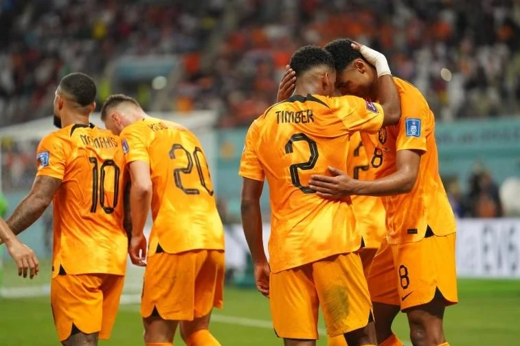 Hà Lan chính thức giành vé vào Tứ kết sau chiến thắng tuyển Mỹ. Ảnh: Getty