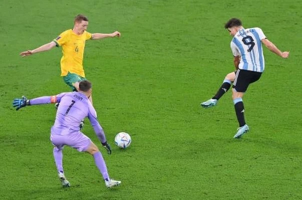 Argentina thể hiện đẳng cấp vượt trội hoàn toàn so với đại diện của châu Á. Ảnh: Getty