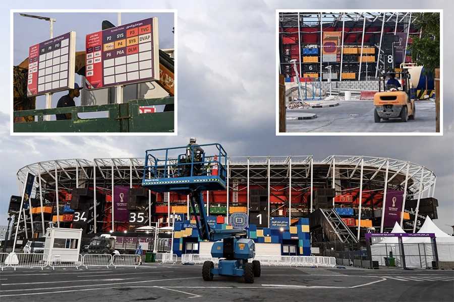 Sân vận động 974 đã bị dở bỏ di chuyển đến Uruguay. ẢNH: GETTY