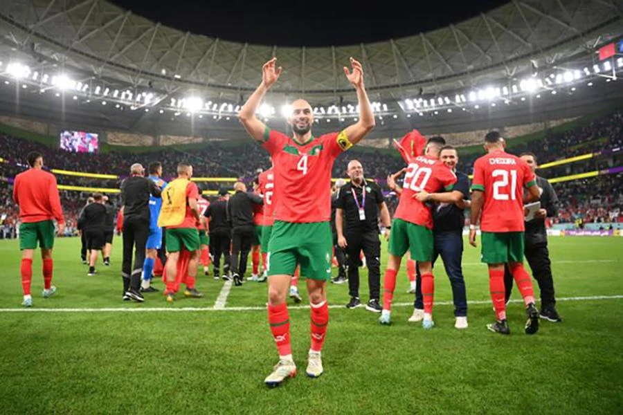 Morocco xứng đáng giành chiến thắng trước Bồ Đào Nha ở tứ kết World Cup 2022. ẢNH: GETTY