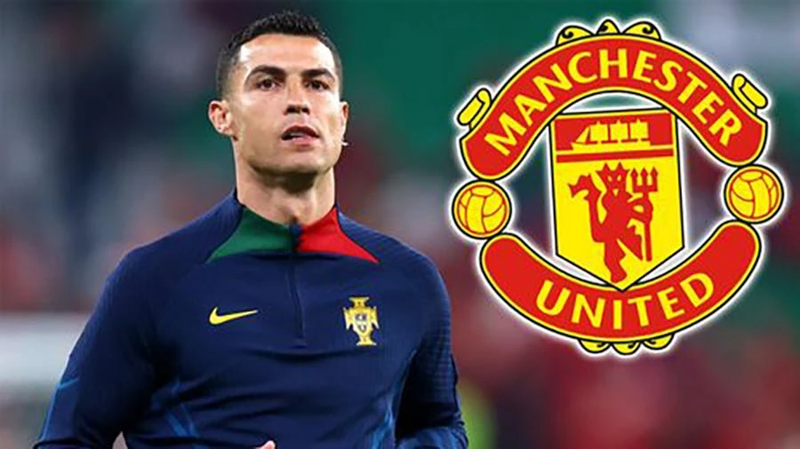 Ronaldo và MU thống nhất chấm dứt hợp đồng với nhau trước thời hạn 7 tháng. ẢNH: MIRROR