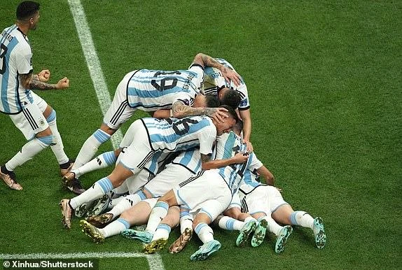 Chức vô địch World Cup còn cách Argentina 30 phút nữa. ẢNH SHUTTERSTOCK