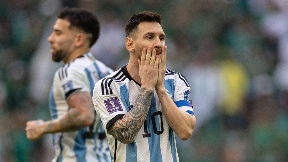 Messi phải vượt qua lời nguyền trong cơ hội cuối cùng vô địch World Cup. ẢNH: GETTY