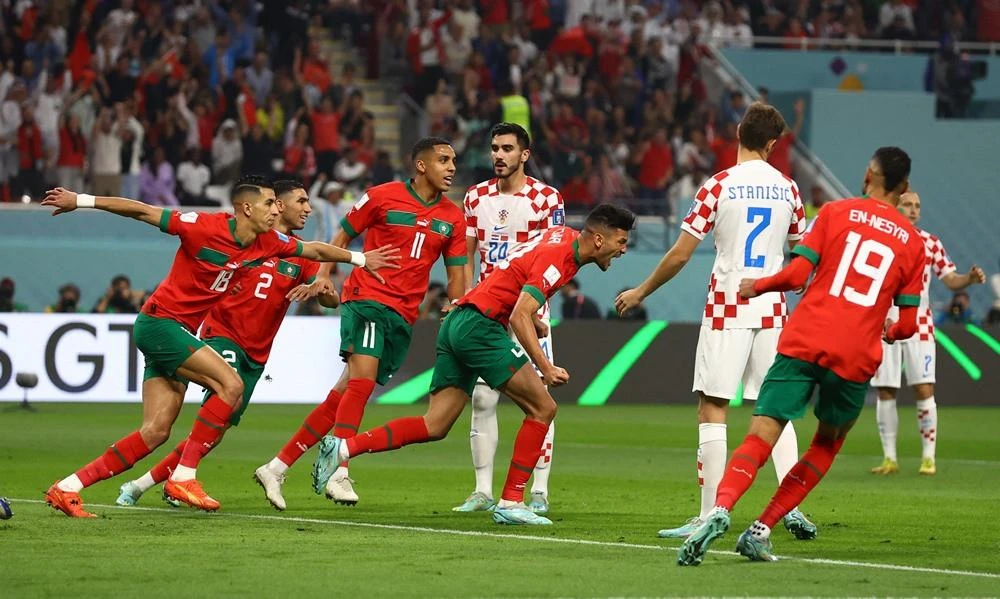 Morocco chia tay World Cup 2022 với thành tích đáng nể. Ảnh: Getty