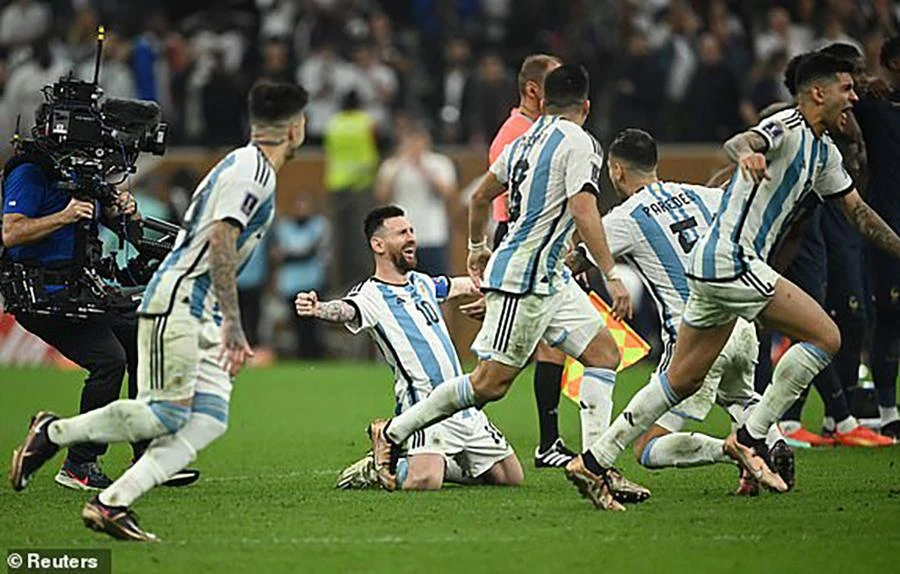 Messi hiện thực hóa giấc mơ vô địch World Cup cùng Argentina ảnh 73