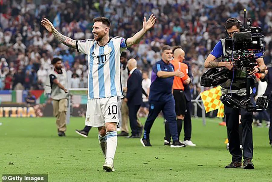 Messi hiện thực hóa giấc mơ vô địch World Cup cùng Argentina ảnh 72