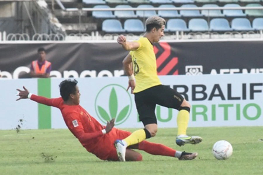 Malaysia thắng khó Myanmar.