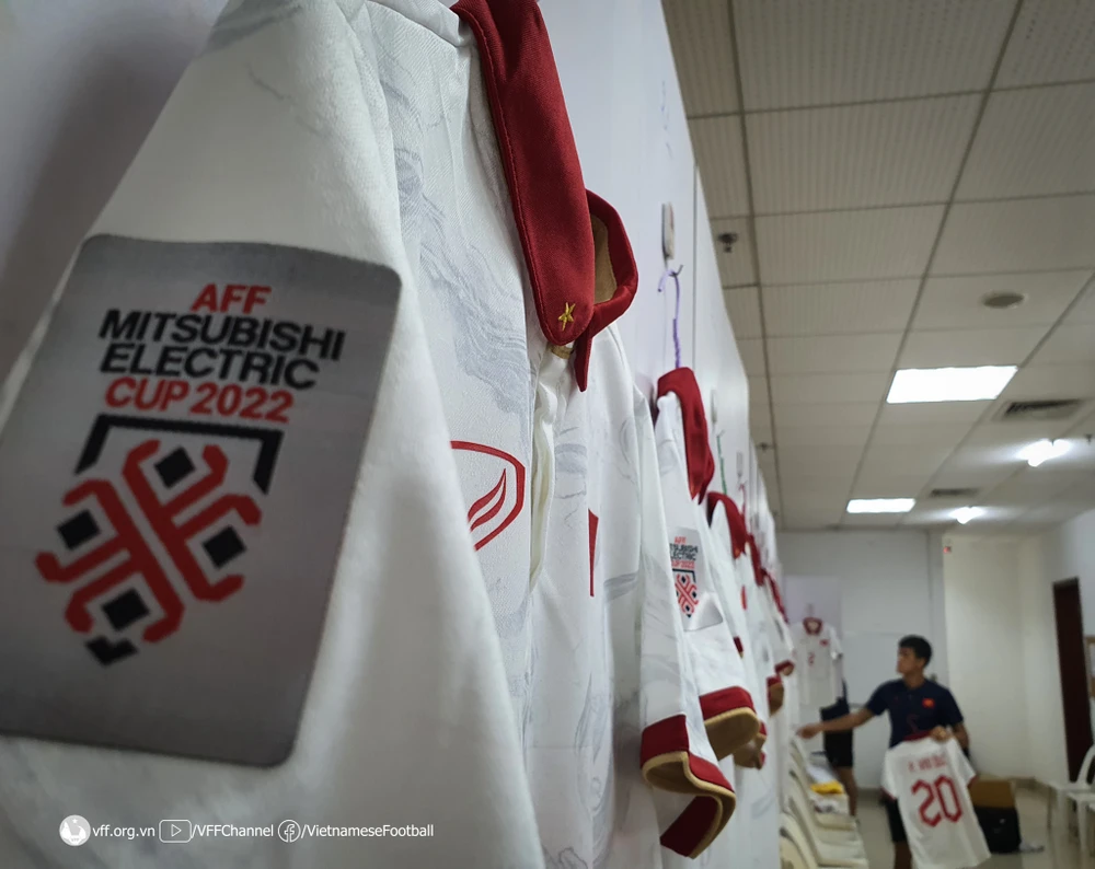 Trang phục của tuyển Việt Nam. ẢNH: VFF