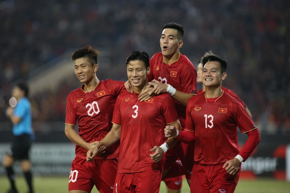 Tuyển Việt Nam có chiến thắng hoành tráng trước Malaysia. ẢNH: ANH THỎA