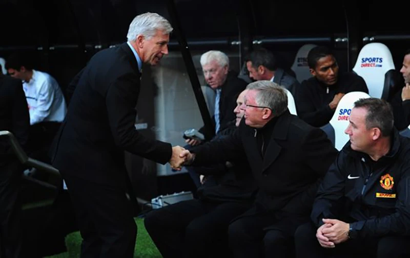 Pardew đã chọc giận Sir Alex và khiến huyền thoại của MU không giữ được bình tĩnh. ẢNH: GETTY