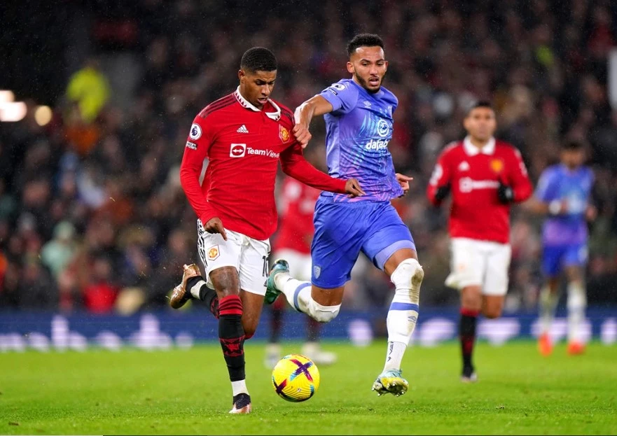 Rashford tiếp tục nâng cao thành tích ghi bàn của cho Quỷ đỏ. Ảnh: Getty