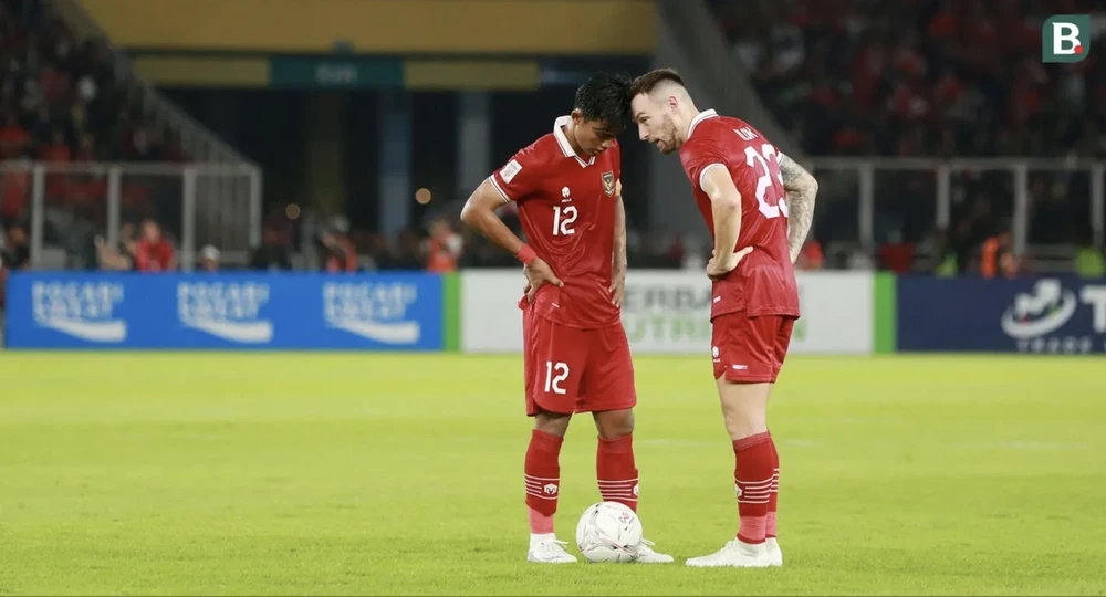 Độ chính xác trong những đường chuyền của Indonesia cần phải cải thiện. ẢNH: BOLA