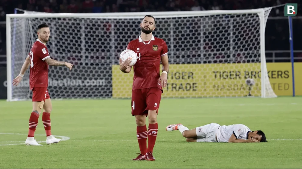 Các cầu thủ Indonesia 'chặt chém' rất nhiều ở AFF Cup 2022. ẢNH: BOLA