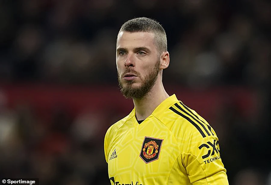 De Gea là cầu thủ đầu tiên bị ảnh hưởng bởi chính sách mới của Man United. ẢNH: SPORTIMAGE