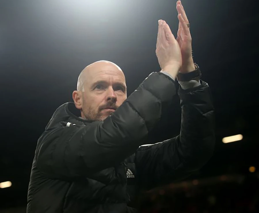 HLV Erik Ten Hag đang đưa MU đi đúng quỹ đạo. ẢNH: GETTY