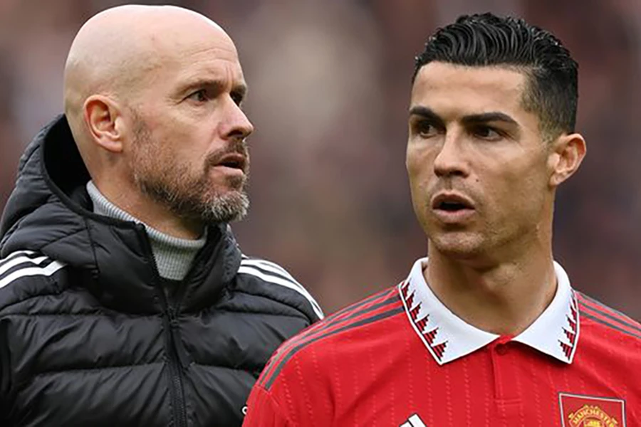 Fan MU cho rằng Ten Hag đã có người thay Ronaldo. ẢNH: MIRROR