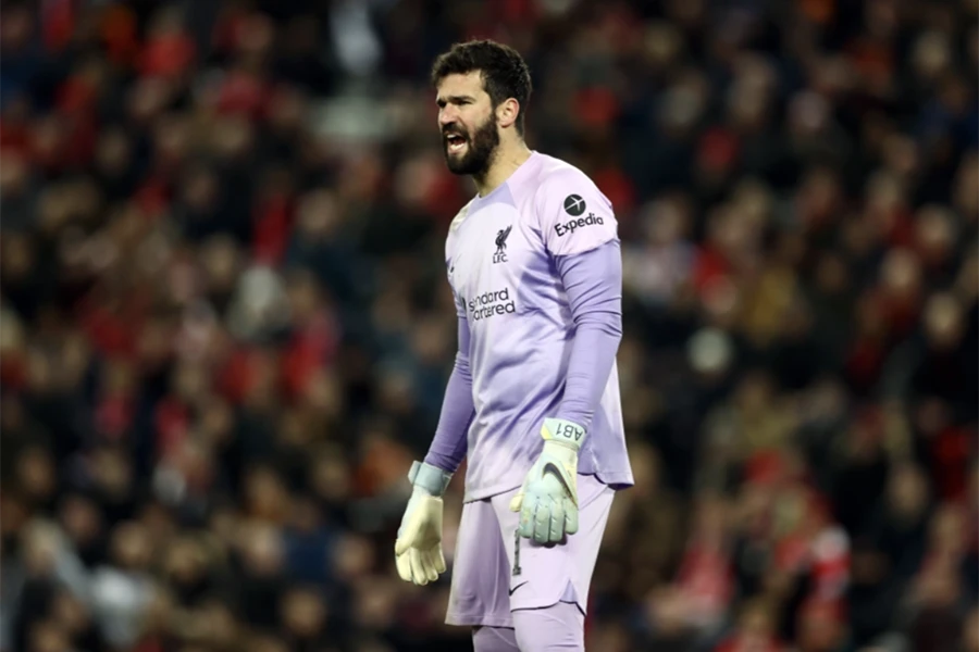 Alisson Becker đang là thủ môn số 1 của Liverpool và tuyển Brazil. ẢNH: GETTY