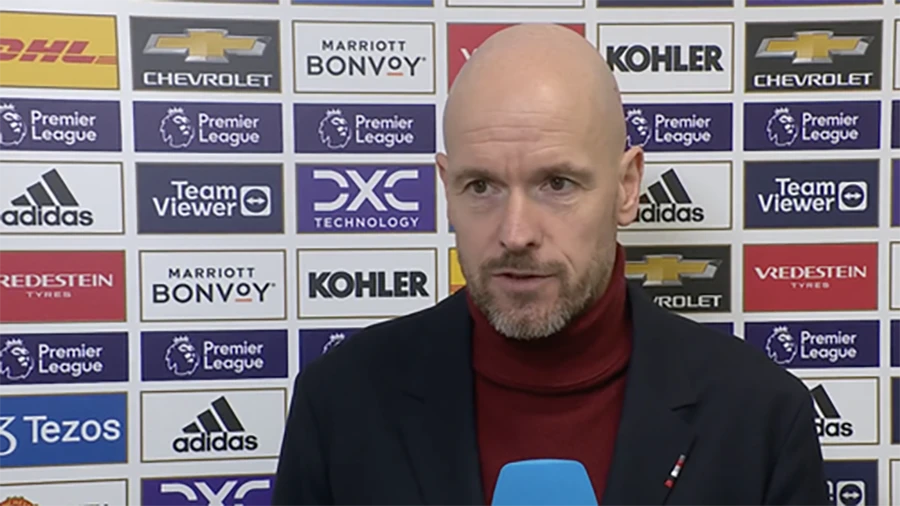 Ten Hag đang đưa MU đi đúng hướng. ẢNH: MIRROR