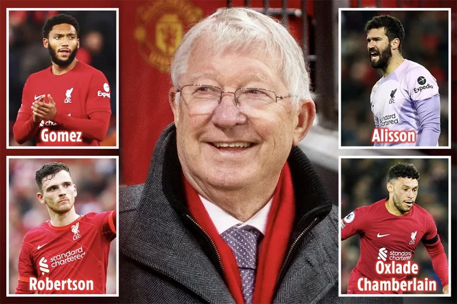 Ngôi nhà của Sir Alex Ferguson bị vây quanh bởi 4 hàng xóm đến từ CLB Liverpool. ẢNH: SUN SPORTS