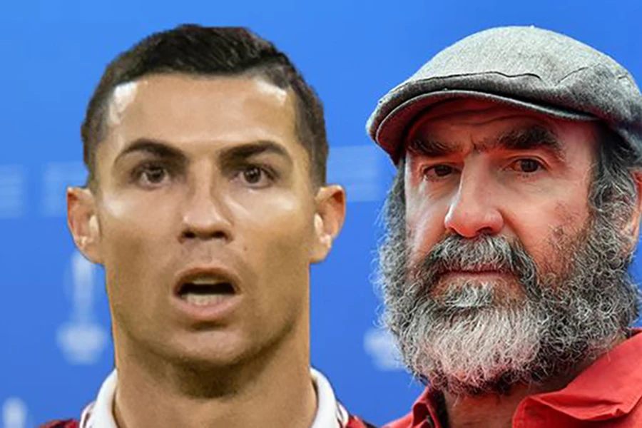 Cantona đã thẳng thừng chỉ trích Ronaldo không biết chấp nhận thực tế. ẢNH: MIRROR Cantona đã thẳng thừng chỉ trích Ronaldo không biết chấp nhận thực tế. ẢNH: MIRROR