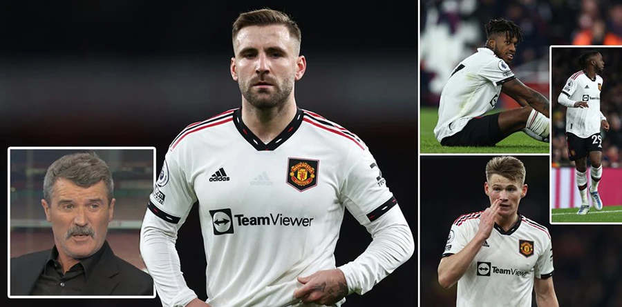 Hàng thủ MU mắc nhiều sai lầm trong trận đấu. ẢNH: MIRROR