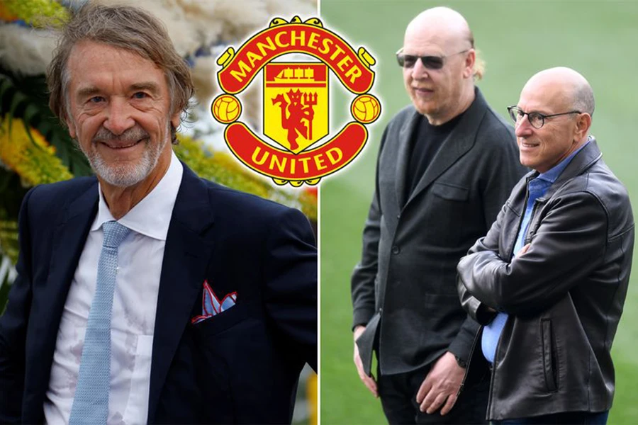 Sir Jim Ratcliffe muốn đẩy nhanh kế hoạch mua MU sau khi nhà Glazer muốn bán toàn bộ CLB. ẢNH: GETTY