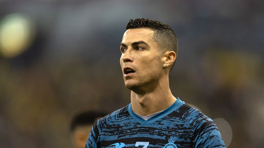 Ronaldo đã rời trời Âu sang châu Á thi đấu. ẢNH: GETTY