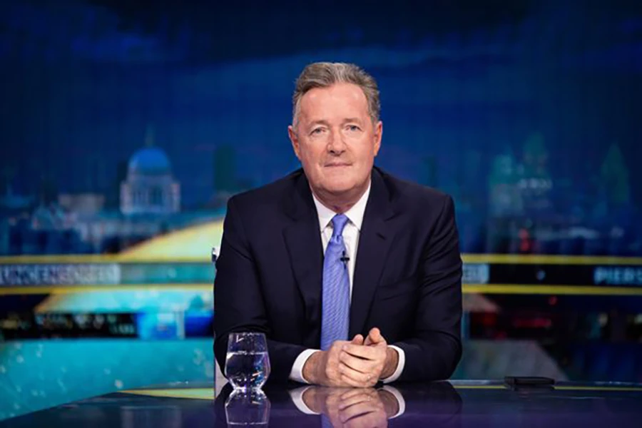 Piers Morgan là nhà báo, MC nổi tiếng của Anh. ẢNH: REX