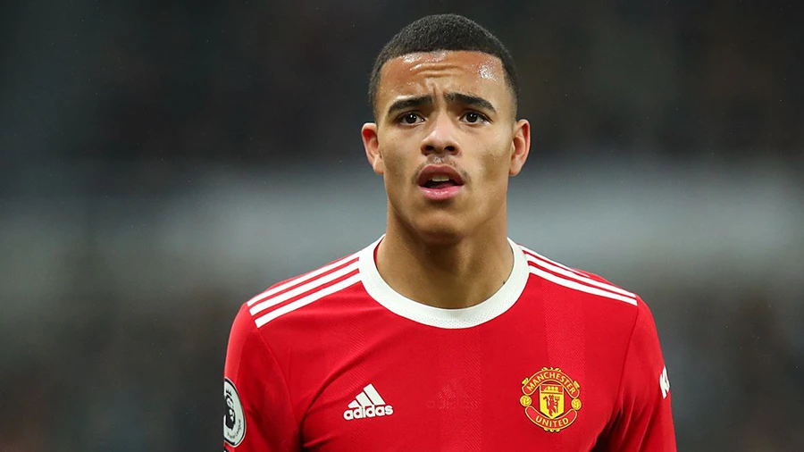 Tiền đạo Mason Greenwood của Man Utd. ẢNH: GETTY