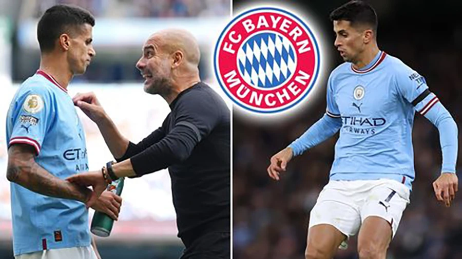 Có tin đồn cho rằng, Cancelo phải rời Man City đến Bayern Munich vì "bật" Pep Guardiola? ẢNH: MIRROR