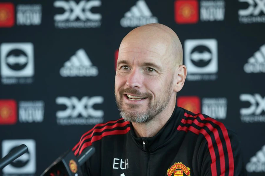 Ten Hag đã giúp niềm tin trở lại với đội chủ sân Old Trafford. ẢNH: GETTY
