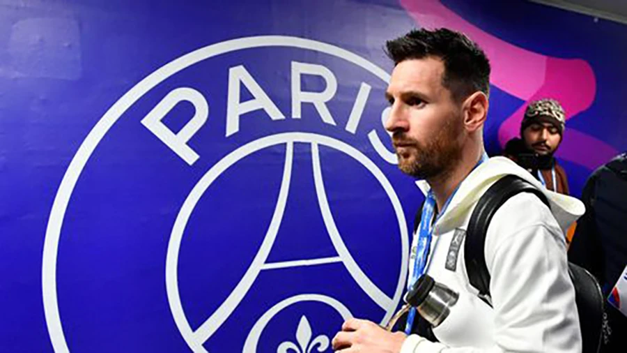 Messi hiện đã rời Barca gia nhập PSG. ẢNH: GETTY