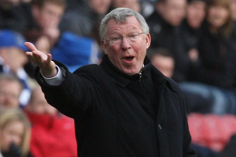 Sir Alex Ferguson đã nổi giận vì một câu nói trêu chọc của người đồng hương Scotland. ẢNH: GETTY