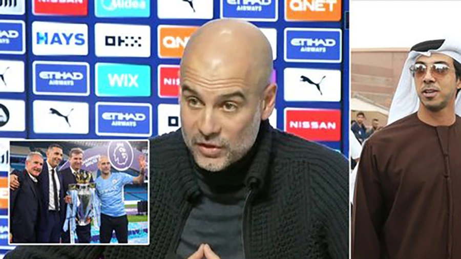 Pep Guardiola lại đối mặt với vấn đề tương tự tại Man City sau 3 năm. ẢNH: MIRROR