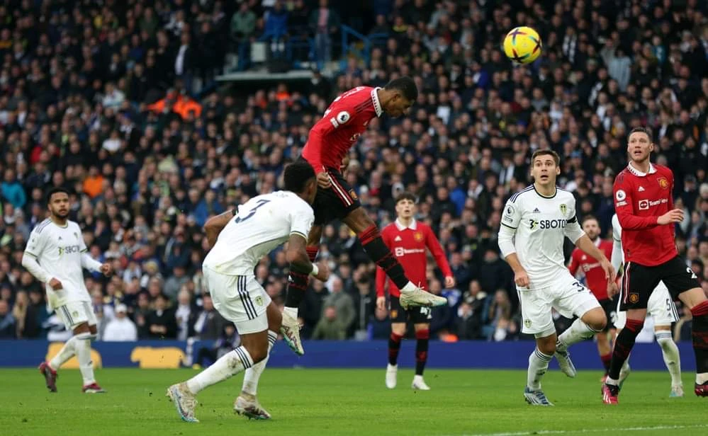 MU đã đánh bại Leeds United 2-0. ẢNH: GETTY