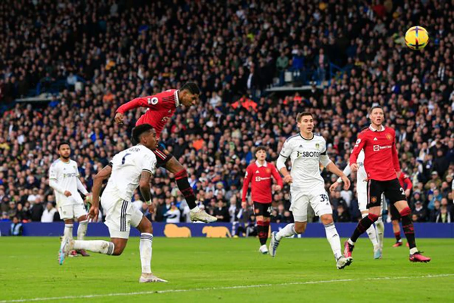 Marcus Rashford đang có phong độ không thể ngăn cản lúc này. ẢNH: GETTY Marcus Rashford đang có phong độ không thể ngăn cản lúc này. ẢNH: GETTY