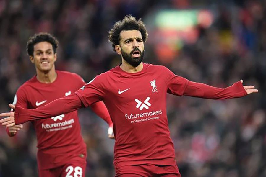 Salah trở thành tiền đạo hàng đầu thế giới và giành mọi danh hiệu tại Liverpool. ẢNH: GETTY