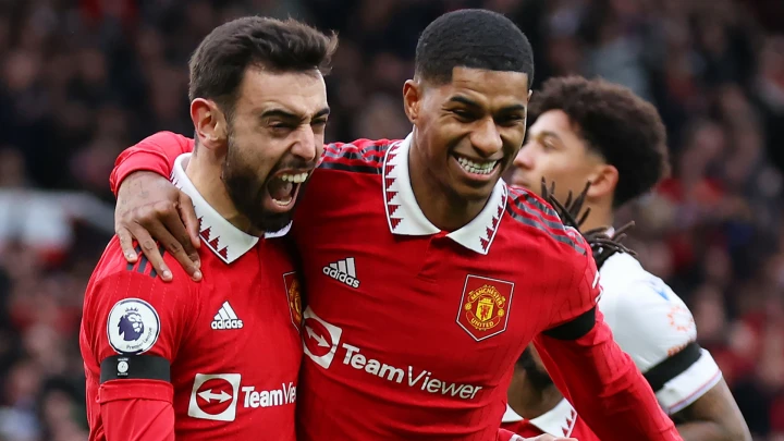 Rashford tiếp tục là chân sút chủ lực của MU khi ghi được 12 bàn thắng. Ảnh: Getty