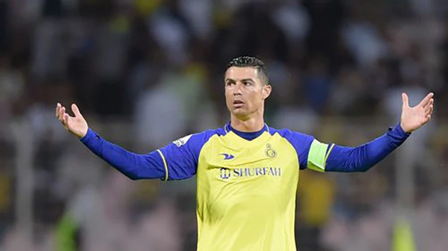 Ronaldo hiện đang chơi bóng tại Saudi Arabia cho CLB Al Nassr. ẢNH: GETTY