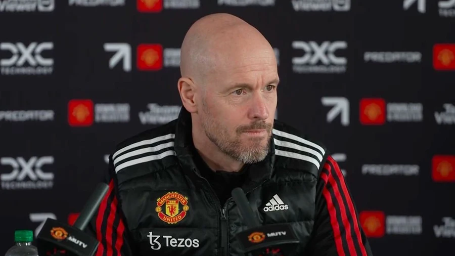 Ten Hag đang chờ đội ngũ y tế ra kết luận về chấn thương của Rashford. ẢNH: GETTY