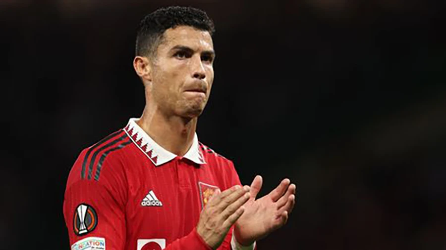 Ronaldo đã chia tay MU vào cuối năm ngoái. ẢNH: GETTY