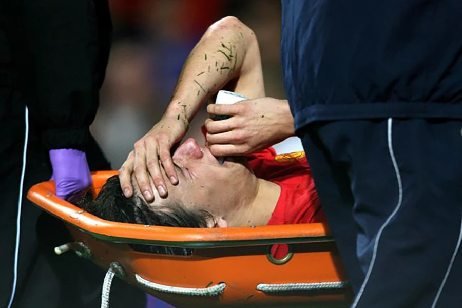 Chấn thương kinh hoàng đã giết chết sự nghiệp của tài năng trẻ MU. ẢNH: GETTY