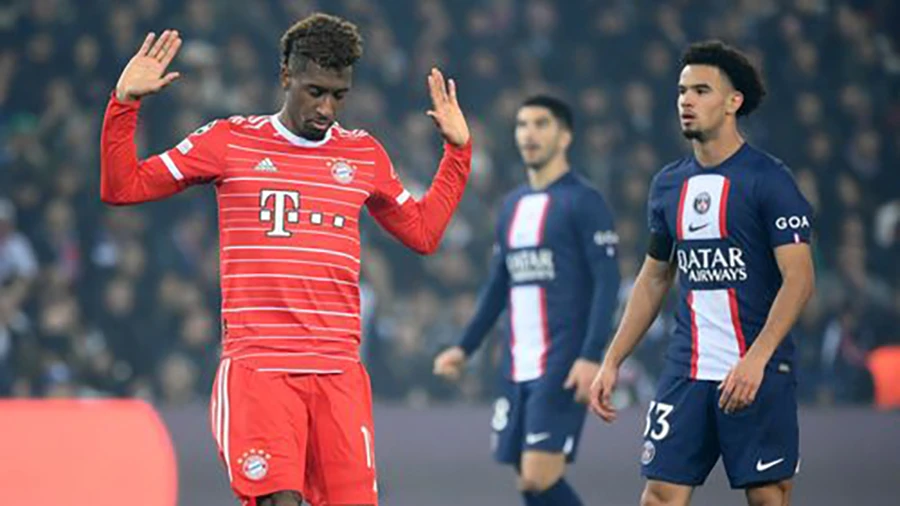 PSG đã bị Bayern Munich loại khỏi Champions League mùa này. ẢNH: GETTY