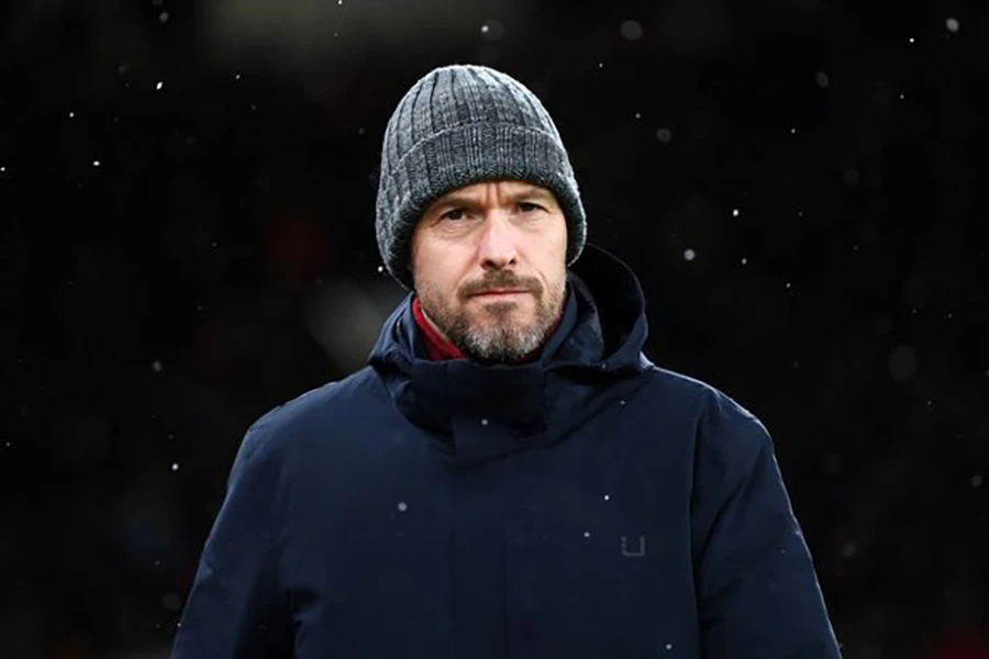 Ten Hag đang làm rất tốt tại MU nhưng có những trận MU thua theo cách rất khó hiểu. ẢNH: GETTY