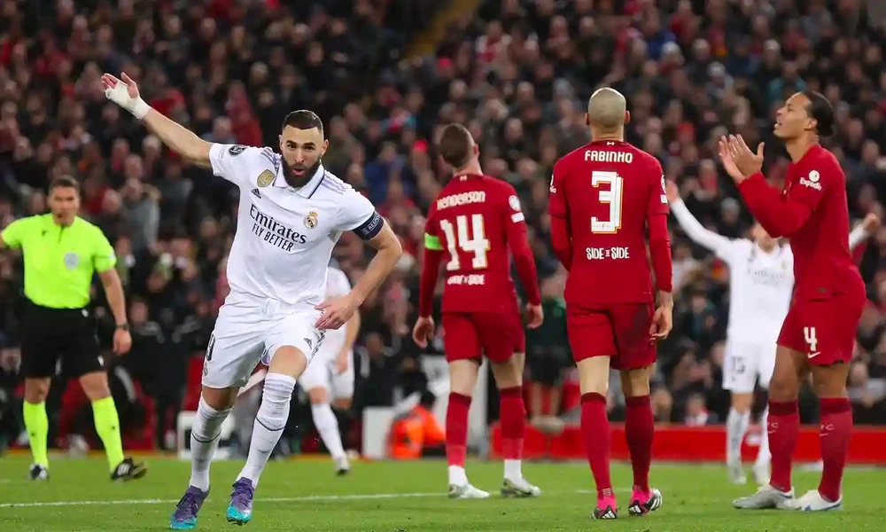 Benzema vẫn là chân sút đáng gờm ở đấu trường Champions League. Ảnh: Getty