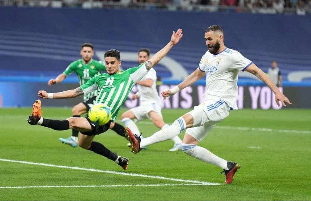 Ở đấu trường La Liga, Real Betis đang bay cao ở vị trí thứ 5 trên bảng xếp hạng. Ảnh: Getty